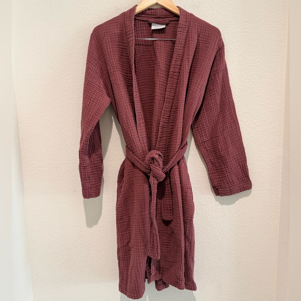 Parachute Cloud Woven Robe 100% Cotton Cozy Soft